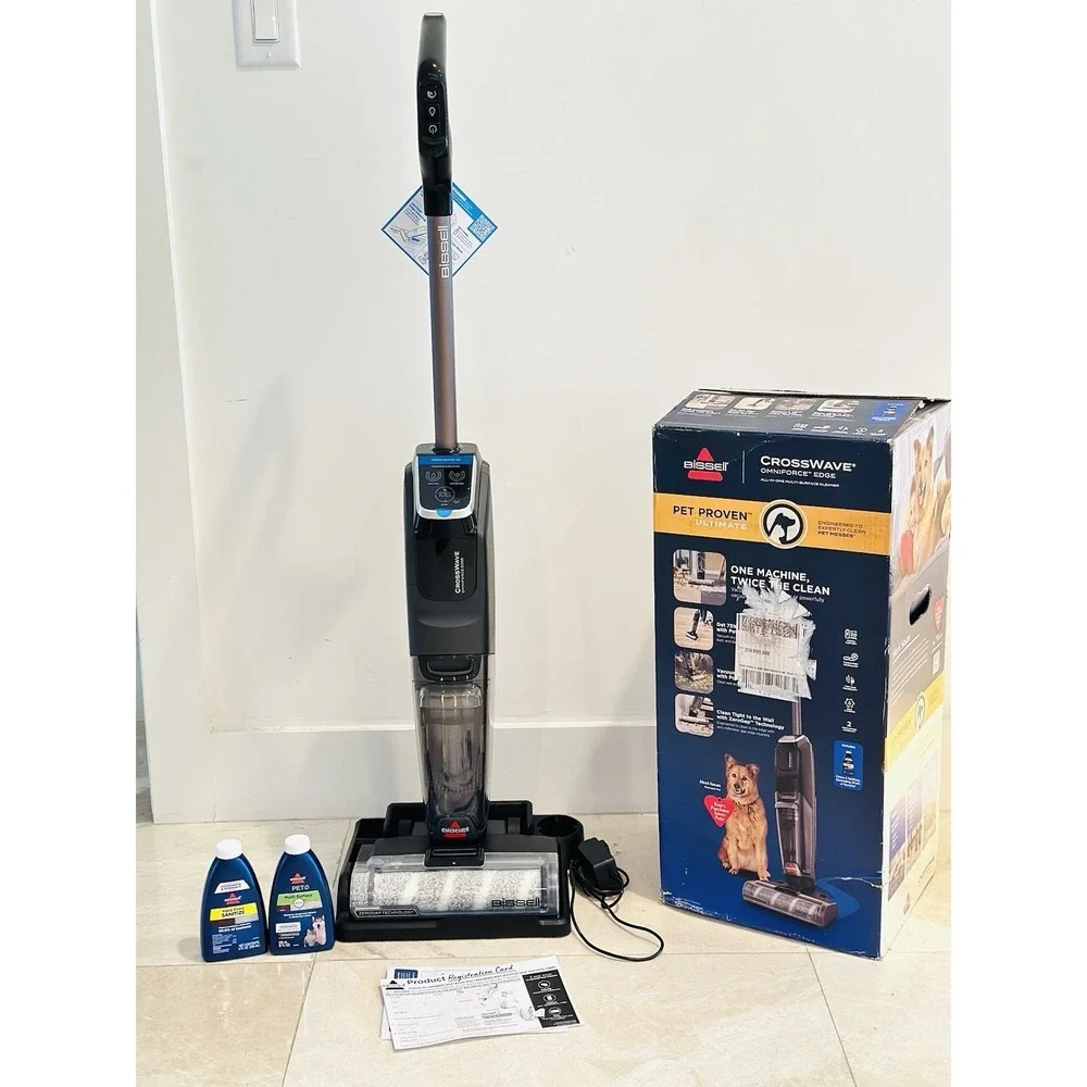 New BISSELL CROSSWAVE OmniForce Cordless Lightweight WET DRY Vacuum Cleaner 3930